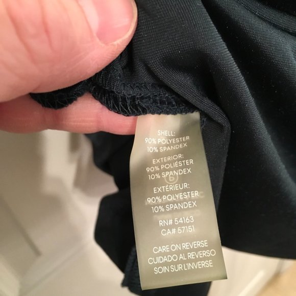 Calvin Klein Velvet Green Cold Shoulder Dress Sz 6 - Picture 6 of 7